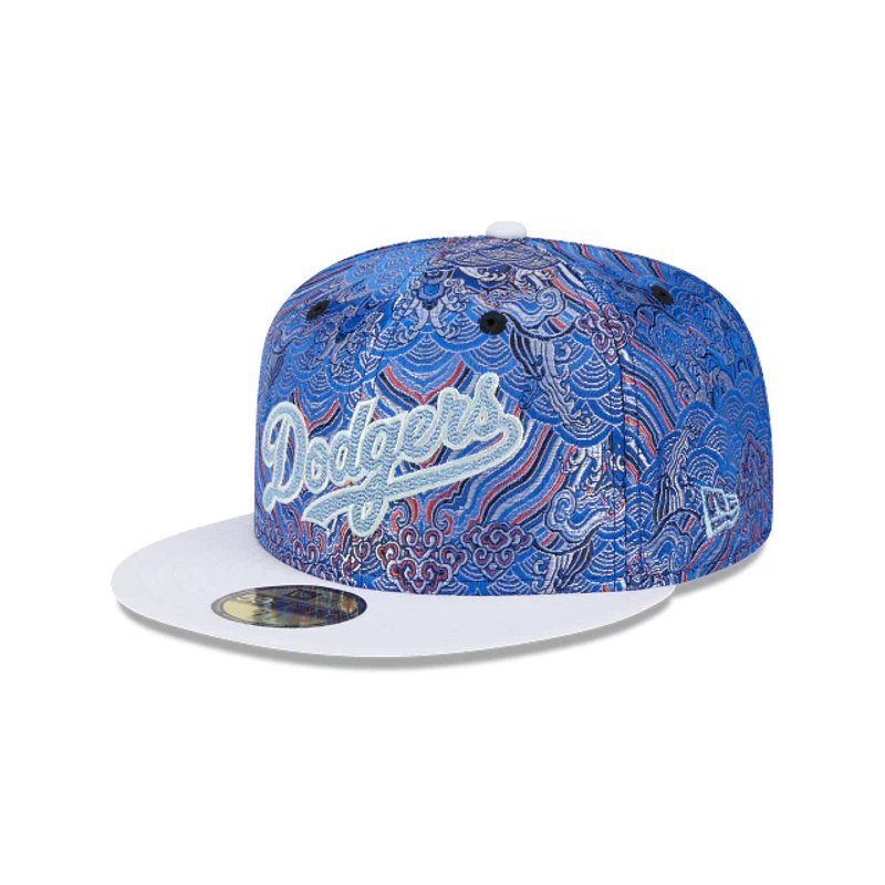 Los Angeles Dodgers MLB Wave Fill 59FIFTY Cerrada